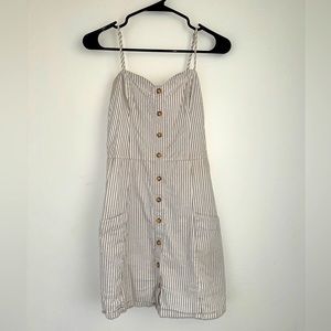 STRIPPED TANK DRESS
